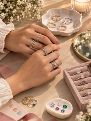 Stackable Rings: How to Mix Metals and Stones Without Looking Cluttered