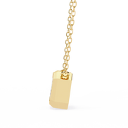 Noble Emerald Diamond Pendant