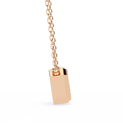 Noble Emerald Diamond Pendant