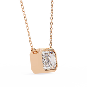 Noble Emerald Diamond Pendant