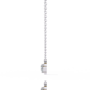 Bound Heart Diamond Pendant