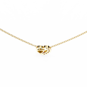 Bound Heart Diamond Pendant