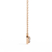 Bound Heart Diamond Pendant