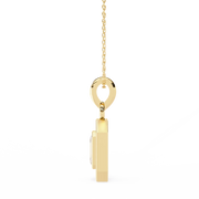 Aura Emerald Diamond Pendant (Only Pendant)