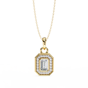 Aura Emerald Diamond Pendant (Only Pendant)
