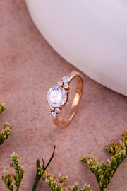 Aureline Solitaire Glow Ring