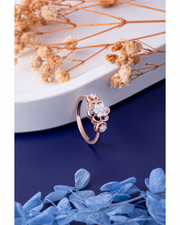 Diamral Rosette Shine Ring