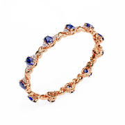 Alluring V-Prong Flame Bracelet (BR14007)