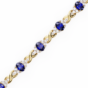 Alluring V-Prong Flame Bracelet (BR14007)