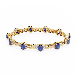 Alluring V-Prong Flame Bracelet (BR14007)