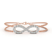 Stellar Infinity Heart Bracelet (BR14021)