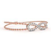Stellar Infinity Heart Bracelet (BR14021)
