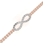 Stellar Infinity Heart Bracelet (BR14021)