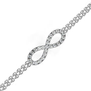 Stellar Infinity Heart Bracelet (BR14021)