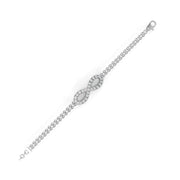 Stellar Infinity Heart Bracelet (BR14021)