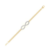 Stellar Infinity Heart Bracelet (BR14021)