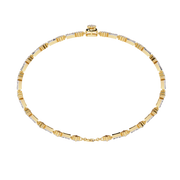 Lustrous Cluster Heart Bracelet (BR14022)