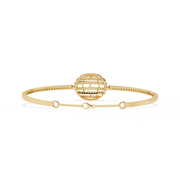 Enchanting Interlocking Ash Bracelet (BR14026)