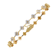Prismatic Leaf Body Bracelet (BR14027)