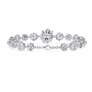 Lustrous Interlocking Crush Bracelet (BR14034)