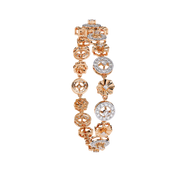 Lustrous Interlocking Crush Bracelet (BR14034)