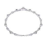 Lustrous Interlocking Crush Bracelet (BR14034)