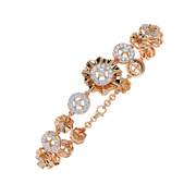 Lustrous Interlocking Crush Bracelet (BR14034)