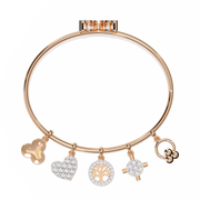 Twinkling Braided Love Bracelet (BR14038)