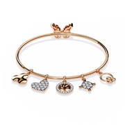 Twinkling Braided Love Bracelet (BR14038)