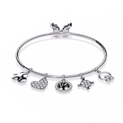 Twinkling Braided Love Bracelet (BR14038)