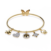 Twinkling Braided Love Bracelet (BR14038)