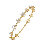 Pretty Vine Heart Bracelet (BR14041)