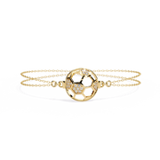 Prismatic U-Prong Illusion Bracelet (BR14043)