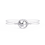 Prismatic U-Prong Illusion Bracelet (BR14043)