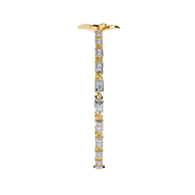 Luminous Bar Muscle Bracelet (BR14044)