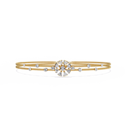 Scintillating Split-Shank Bone Bracelet (BR14049)