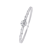 Scintillating Split-Shank Bone Bracelet (BR14049)