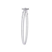 Scintillating Split-Shank Bone Bracelet (BR14049)