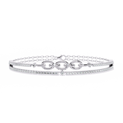 Sparkling Wing Nerve Bracelet (BR14051)