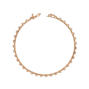 Mesmerizing Criss-Cross Outline Bracelet (BR14069)