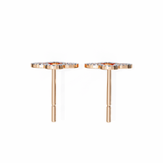 Fascinating Micro-Pavé Bone Earrings (ER14018)