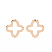 Fascinating Micro-Pavé Bone Earrings (ER14018)