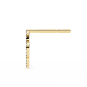 Fascinating Micro-Pavé Bone Earrings (ER14018)
