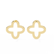 Fascinating Micro-Pavé Bone Earrings (ER14018)