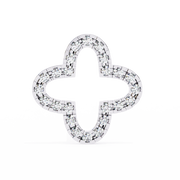 Fascinating Micro-Pavé Bone Earrings (ER14018)