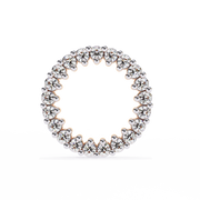 Sublime Halo Fire Earrings (ER14019)