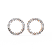 Sublime Halo Fire Earrings (ER14019)