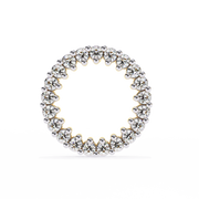 Sublime Halo Fire Earrings (ER14019)