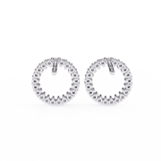 Sublime Halo Fire Earrings (ER14019)