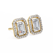 Breathtaking Trellis Contour Earrings (ER14022)